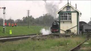 Great Central Railway  Autumn Steam Gala 2010  Saturday 9th October Part 1 [upl. by Ahseniuq]