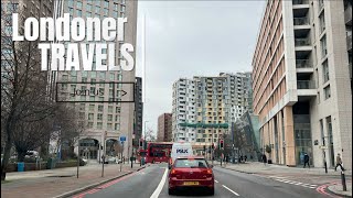 Londoner Travels 4k Drive peaceful drive from Lewisham to Mitcham [upl. by Amapuna]