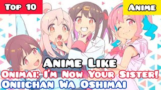 Top 10 Anime Like Onimai Im Now Your Sister [upl. by Nosral]