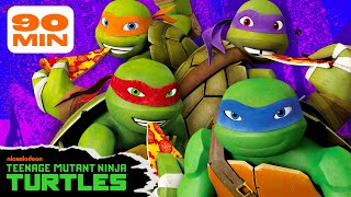 90 MINUTES of Turtles Being Total Bros 🔥  Teenage Mutant Ninja Turtles [upl. by Dulciana699]