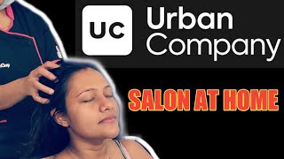 Urban Clap Salon at Home Cheryls Facial Manicure amp Pedicure at Home First Impression [upl. by Niltyak]