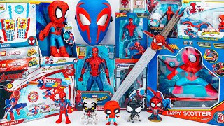 SpiderMan Toy Collection Unboxing Review Spidey and His Amazing Friends Toy Collection [upl. by Enelegna]