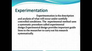 Methods of PsychologyObservationCase HistoryExperimentalSurveyInterview IntrospectionClinical [upl. by Paulsen]