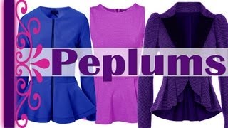 How to Wear a Peplum [upl. by Kissie107]