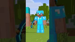 Herobrine Vs Steve shorts minecraftanimation [upl. by Zoller]