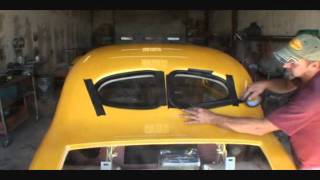 Installing Automotive Glass The Right WayStreetrods and Custom CarsPart 3 [upl. by Albarran832]