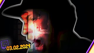 Zum ERSTEN MAL Phasmophobia ALLEINE👻😱  Phasmophobia 🎥 Kapuzenwurm🔴  030221 [upl. by Nessy]