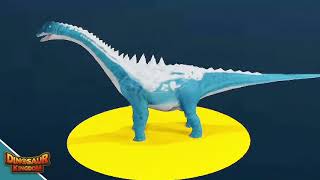 Ampelosaurus Model amp Skin Dinosaur Kingdom  Showcase Preview [upl. by Dnomal39]