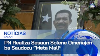 Parlamentu Nasional Realiza Sesaun Solene Omenajen ba Saudozu “Meta Mali” [upl. by Lemmy]