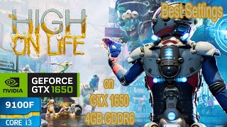 High on Life on GTX 1650  i3 9100F [upl. by Aisercal]