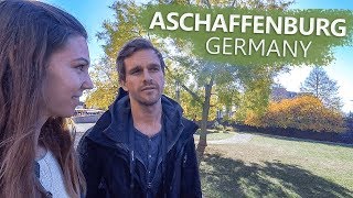 Aschaffenburg Germany A Day In A Beautiful Bavarian Town Travel Vlog [upl. by Broderic]