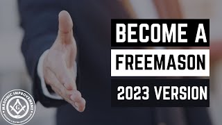 How To Become A Freemason 2023 Version [upl. by Messere323]