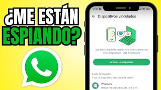 Cómo saber si mi WhatsApp está intervenido [upl. by Massimiliano]