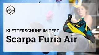 Scarpa Furia Air Leichtester Kletterschuh  Bergzeit [upl. by Palma875]