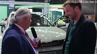 Mondial de lAuto  Présentation de la Škoda Elroq et le Nouveau Kodiaq [upl. by Enaywd]