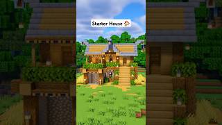 Minecraft Survival Starter House 🏠 minecraft [upl. by Frances]