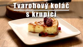 FIT Tvarohový koláč s krupicí RECEPT  FIT Curd cake with semolina RECIPE  BodyHunters [upl. by Eldoria344]