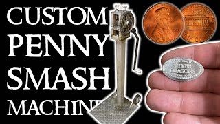 How a Penny Smashing Machine Works  Coin Elongation Machine Video [upl. by Kailey300]