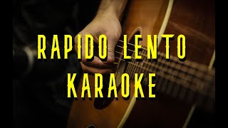 Ràpido LentoKaraoke AcùsticoEmilia [upl. by Donny499]