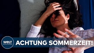 ZEITUMSTELLUNG IN DEUTSCHLAND Nicht vergessen Uhren vorstellen  ab Sonntag herrscht Sommerzeit [upl. by Eilssel]