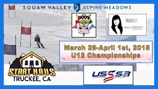 2018 U12 Championships Squaw Valley Maya Eisner [upl. by Grady]