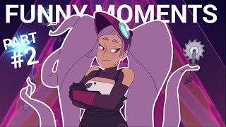 Entrapta being Entrapta Funny moments PART 2  SheRa Season 5 [upl. by Sakiv]