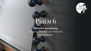 Psalm 6  Ritmische samenzang  Rien Donkersloot  Dorpskerk HendrikIdoAmbacht [upl. by Rubinstein]