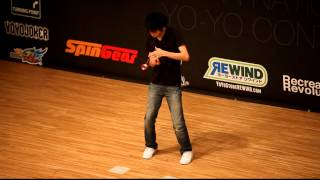 YoYoFactory Presents Reiki Sekiya 2012 Japan Nationals 1A prelim [upl. by Arymahs898]