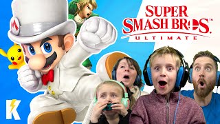 Super Smash Bros Ultimate Family Battle KCity GAMING [upl. by Llertnod]