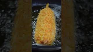 CHEESY CORN DOGS shorts asmr [upl. by Enivid]