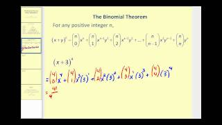 The Binomial Theorem using Combination [upl. by Marguerite134]