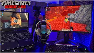 IRL 24 Hrs MINECRAFT 1213 HARDCORE IRL MARATHON STREAMshorts [upl. by Kikelia]