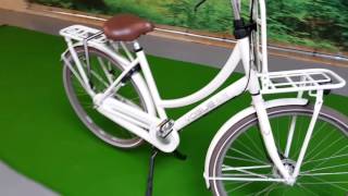 Vogue Elite Plus Dames Transportfiets Creme 7 speed 5057cm 28inch [upl. by Roper]