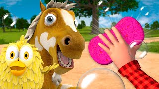 Time for a Bath in Zenons Farm  Videos for Kids  Zenon The Farmer [upl. by Coletta]