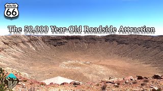 Visiting Arizonas Meteor Crater [upl. by Aimet]