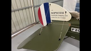 Airdrome Airplanes Sopwith Camel Bottom wing covering [upl. by Scrivings]