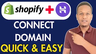 How To Connect Domain With Hostinger In Shopify [upl. by Engedus797]