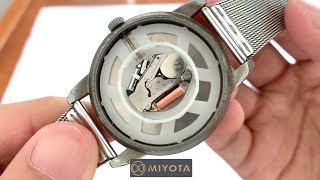 How To Replace The Battery In A Miyota Watch Movement Quartz [upl. by Nylemaj]