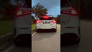 MercedesBenz A45S AMG Acceleration amp Stock Exhaust Sound [upl. by Kone219]