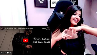 Tu Hai Kahan feat ZAYN  Reaction With NYSHA [upl. by Bihas]