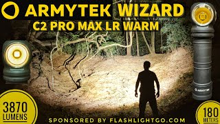 Armytek Wizard C2 Pro Max LR Warm Review amp Versus Wizard C2 Pro Max Olight Perun 2 Convoy H3 [upl. by Cirle]