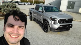 ALL NEW 2024 Tacoma TRD SPORT 4X4 in Celestial Silver Metallic [upl. by Prissie]