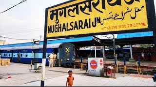 MUGHALSARAI STATION LONGEST TRAIN ANNOUNCEMENTS AT EARLY MORNING  ANAS KHAN [upl. by Conte802]