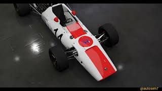 1967 Honda RA300 Open Wheel autosim7 [upl. by Yenitirb740]