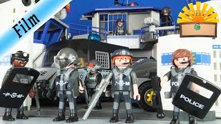 SEK amp POLIZEI UMZUG  NEUES TRAININGSCENTER  Playmobil Film deutsch  FAMILIE Bergmann [upl. by Oznole]