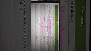 Difference between Hexokinase amp Glucokinase [upl. by Nylodnarb]