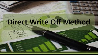 Current Asset Accounts Receivable Direct WriteOff Method [upl. by Sucrad]