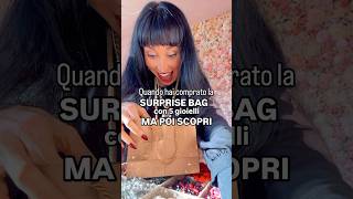 🛍️SURPRISE BAG Onesta REAZIONE quando lo ordini VS quando ti arriva unboxing review reaction [upl. by Vasiliki]