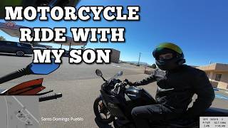 Motorcycle Ride with my Son to Cochiti Lake New Mexico [upl. by Yancy]