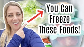 40 Foods That Freeze Well Freezing Tips To Save Time amp Money [upl. by Longtin]